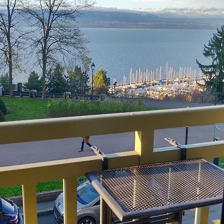 Petit Studio Hyper Centre Vue Lac Thonon-O-Phil-De-L-Eau Zewnętrze zdjęcie