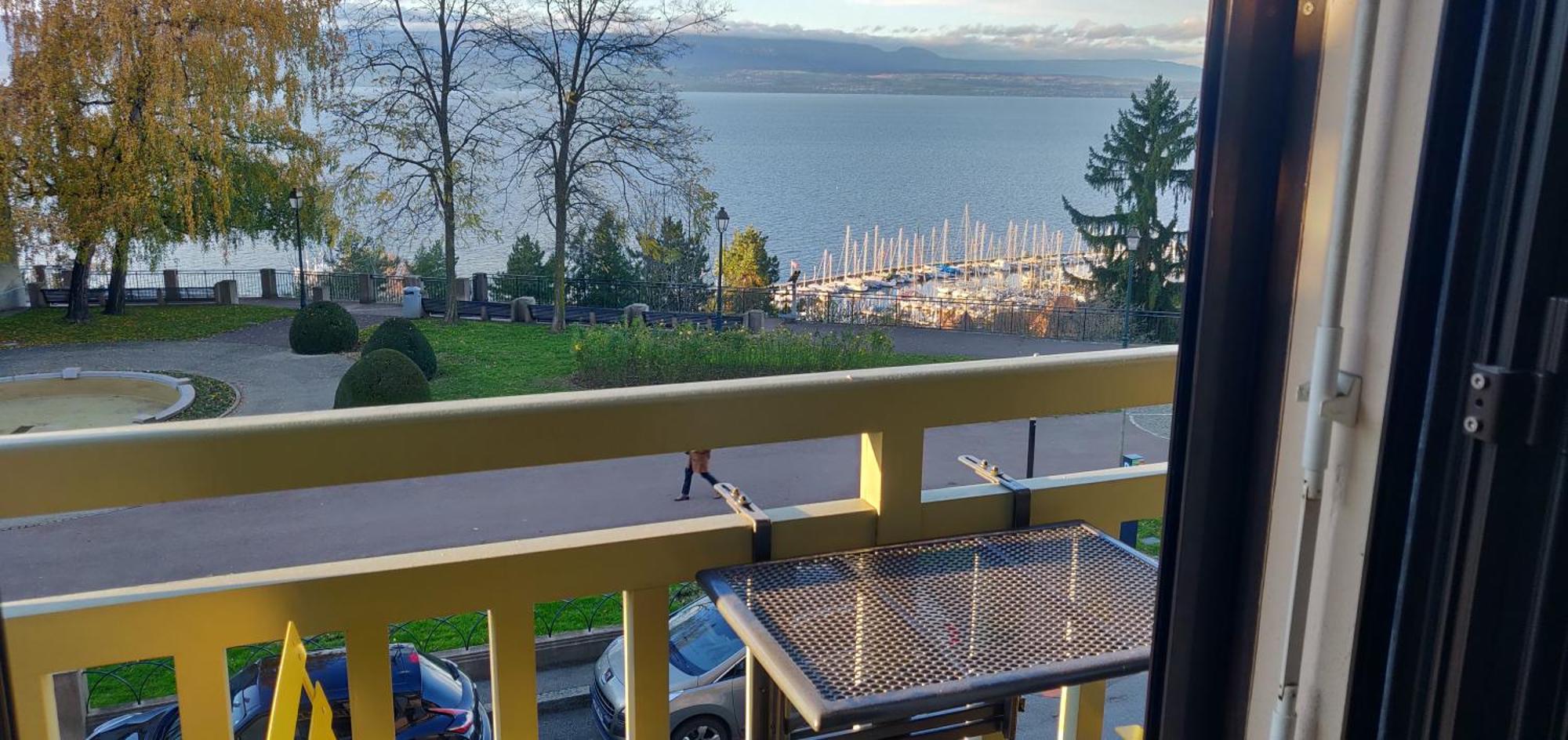 Petit Studio Hyper Centre Vue Lac Thonon-O-Phil-De-L-Eau Zewnętrze zdjęcie