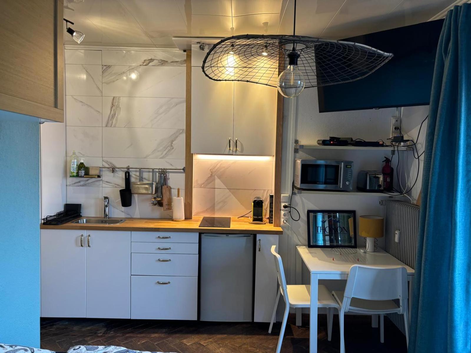 Petit Studio Hyper Centre Vue Lac Thonon-O-Phil-De-L-Eau Zewnętrze zdjęcie